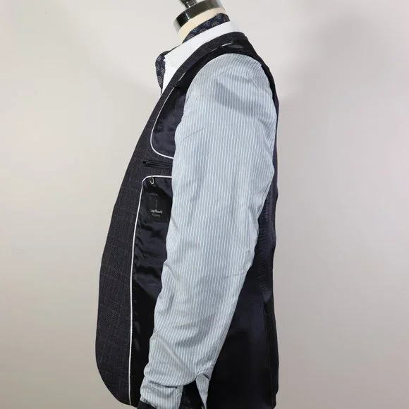 Luigi Bianchi Mantova Sport Jacket 42R/52 Virgin Wool Slim Fit. Made in Italy. - Picture 9 of 10